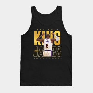 Lebron James All Hail The King Tank Top